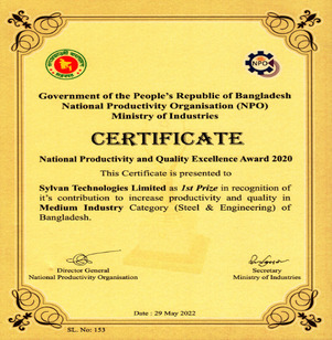 Award Certificate